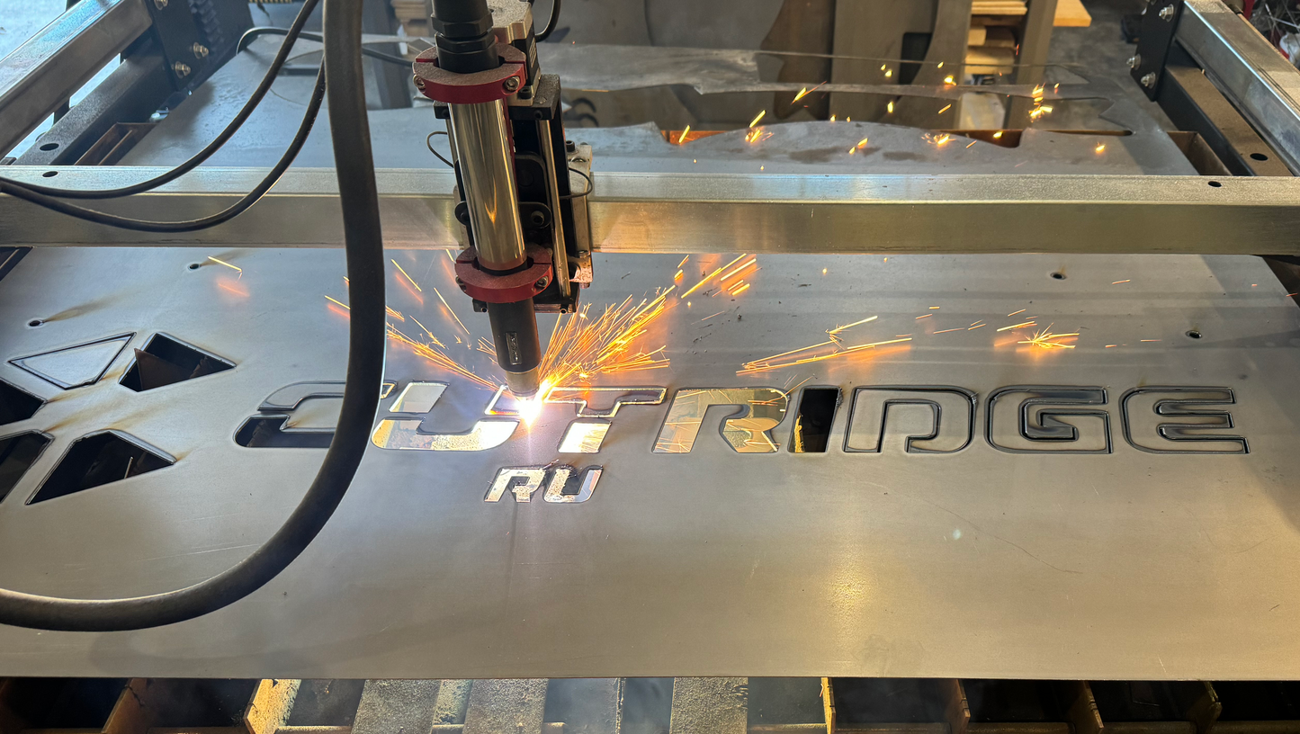 Custom Metal Shop Sign