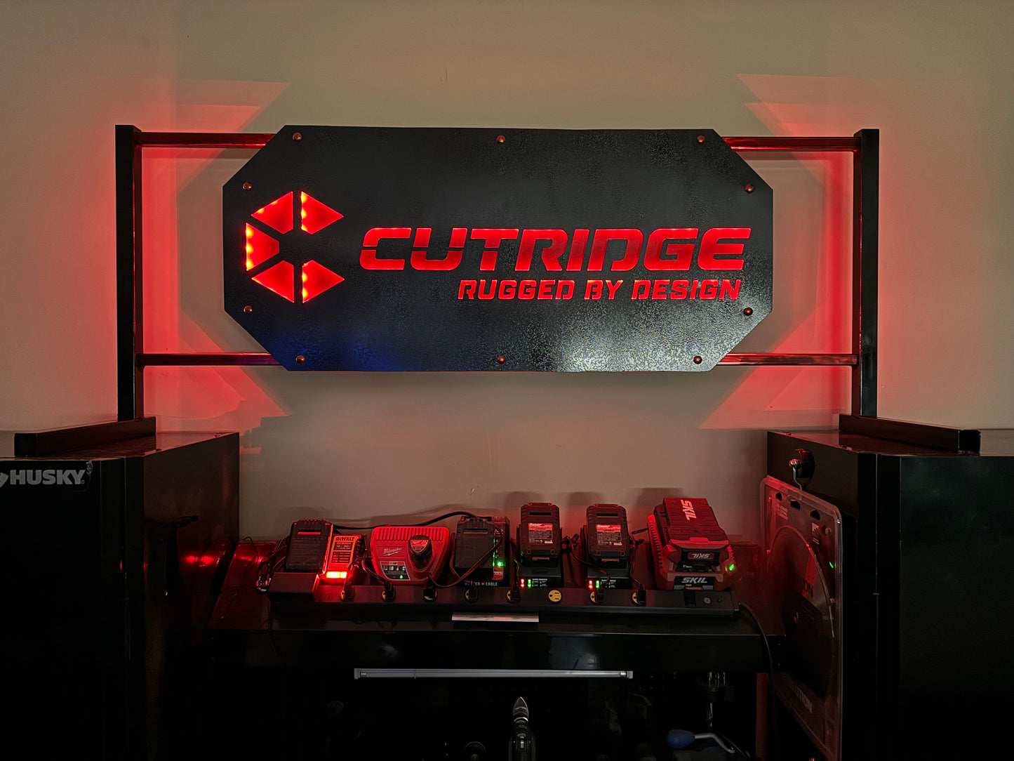 Custom Metal Shop Sign