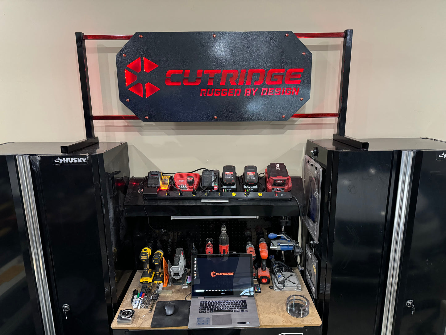 Custom Metal Shop Sign