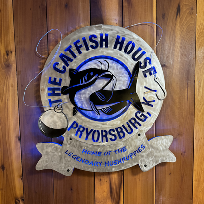 Business Sign - Multidimensional with LED Backlights