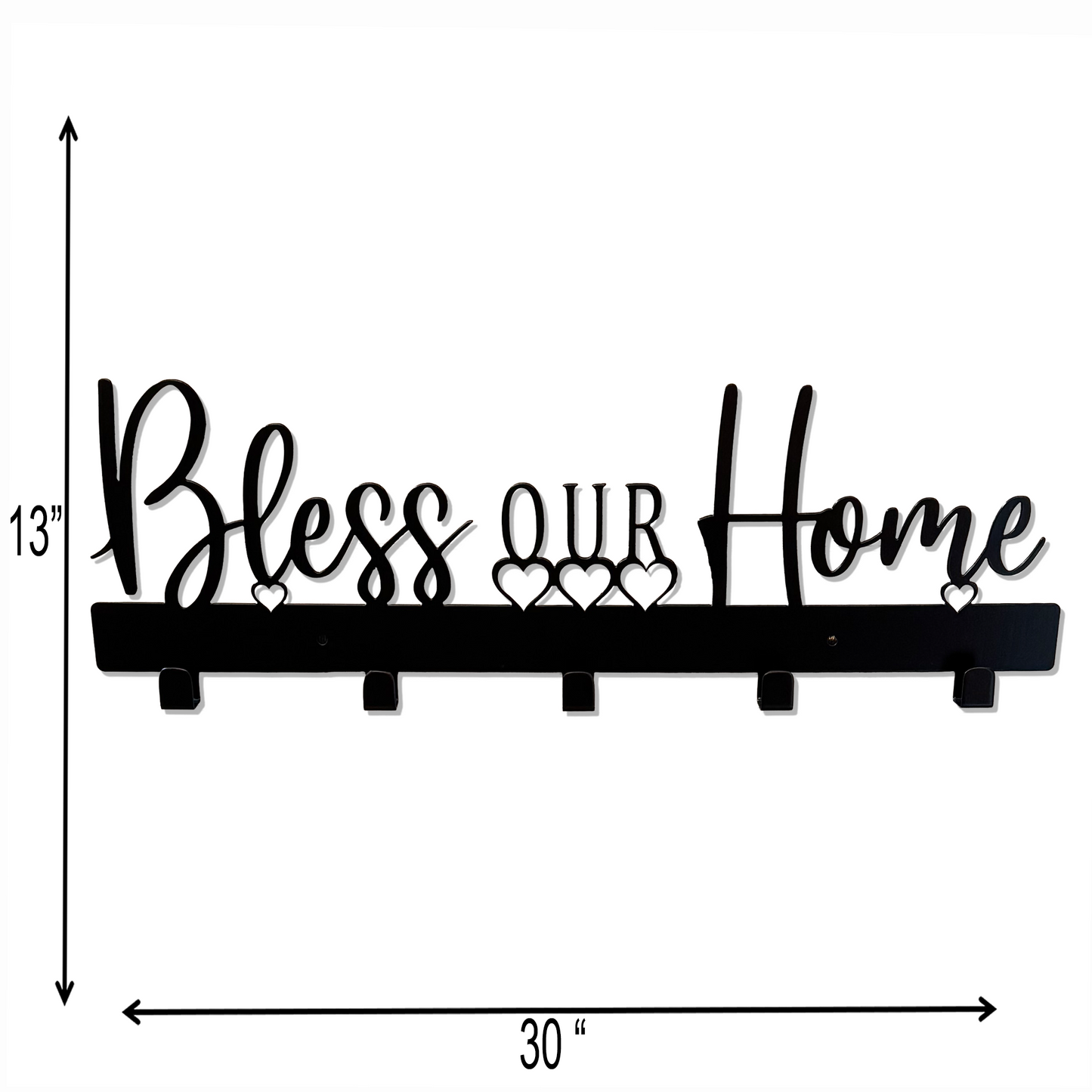 Bless Our Home - Coat Rack
