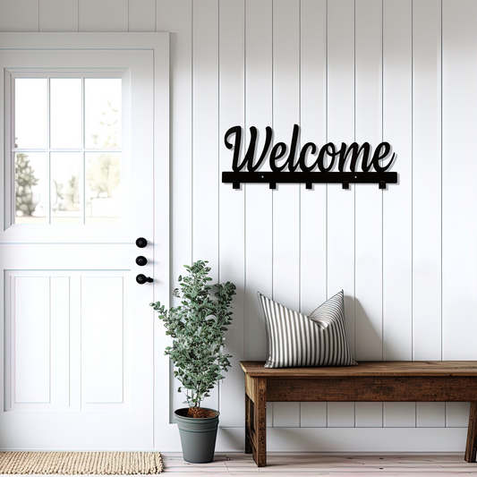Welcome - Coat Rack