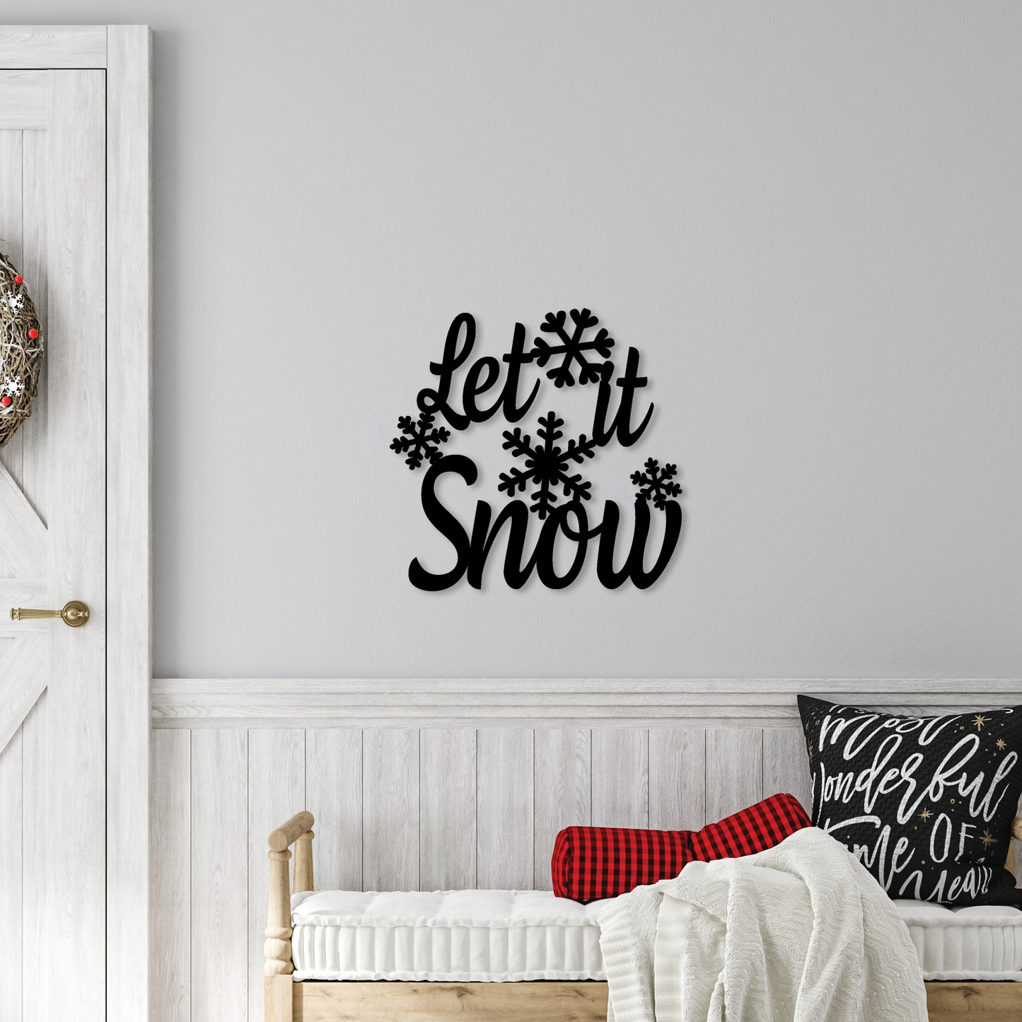 Let It Snow - Wall Art