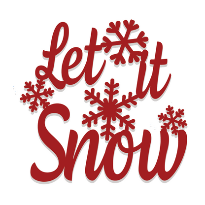 Let It Snow - Wall Art