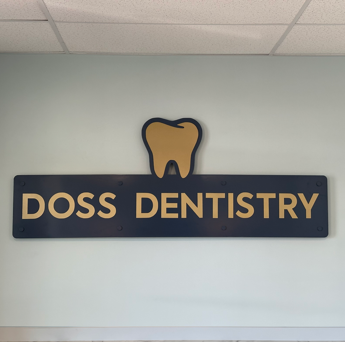 Business Sign - Large Multidimensional with LED Backlights