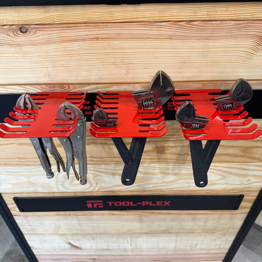 Tool-Plex™ Adjustable Wrench Tray - 3 Pack