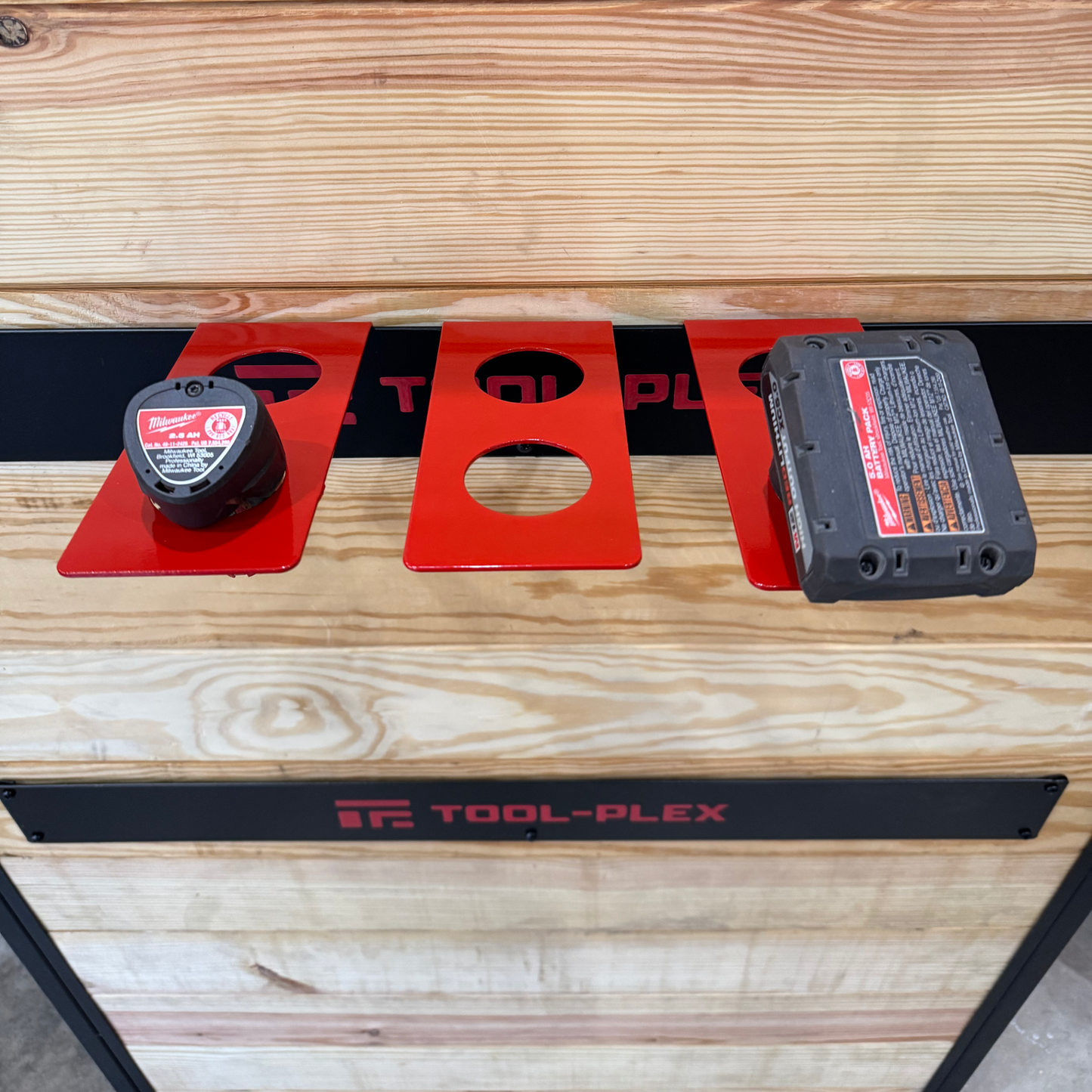 Tool-Plex™ Circle Battery Tray - 3 Pack