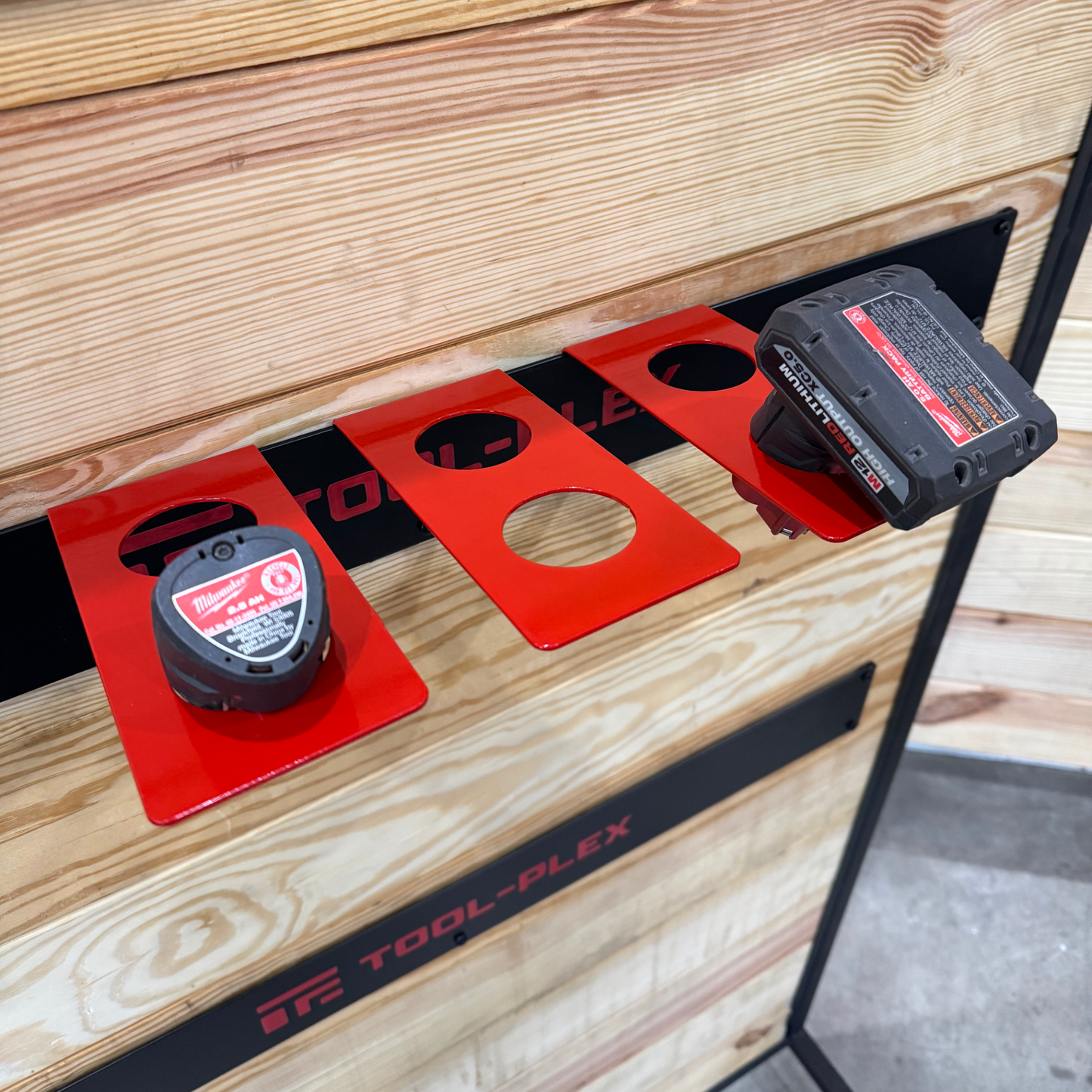 Tool-Plex™ Circle Battery Tray - 3 Pack