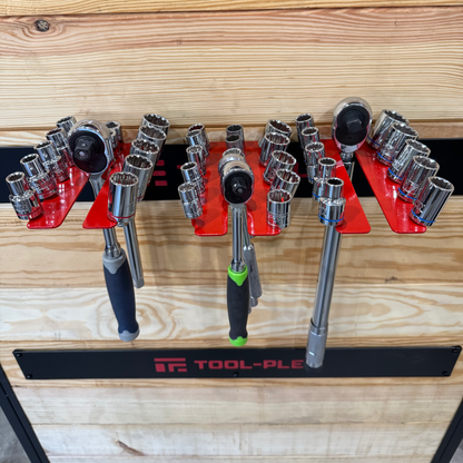 Tool-Plex™ Socket & Ratchet Tray 3 - Pack