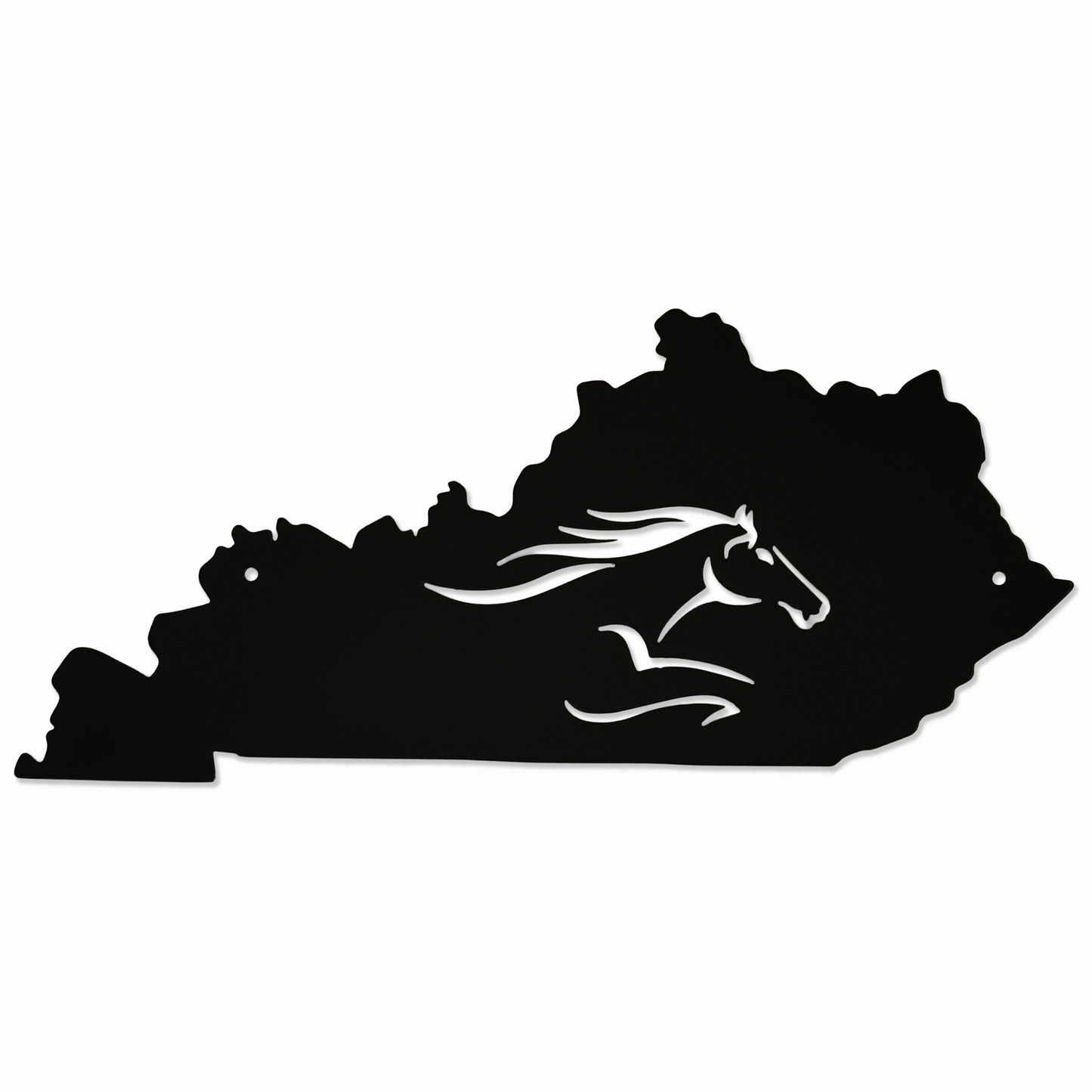 Kentucky State with Running Horse - Wall Art