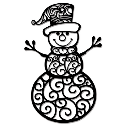 Snowman - Wall Art