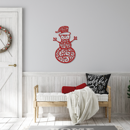 Snowman - Wall Art