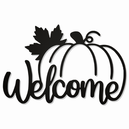 Welcome Pumpkin - Wall Art