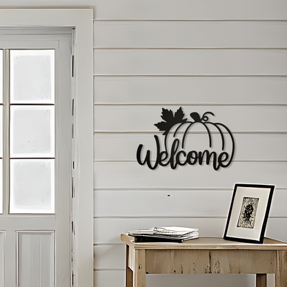 Welcome Pumpkin - Wall Art